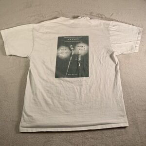 Vintage Simon & Garfunkel Nichols & May Shirt Mens Large White‎ 1992 Concert Tee